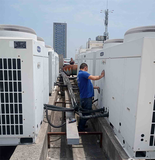 怀宁中央空调制热和不制冷系统维修方法